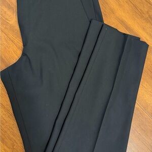 Express Men's Black and White Striped Extra Slim Shirt